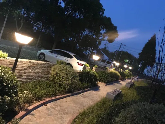 Metal Integertede Garden Patio Lawn LED Outdoor Solar Street Light with Remote 