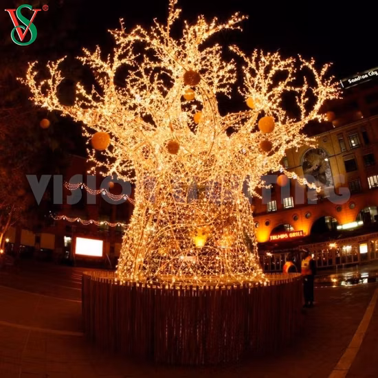 Outdoor Artificial Decoration Christmas LED Tree Lights