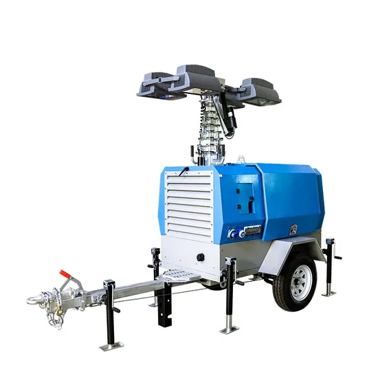 Trailer Portable Tower Light with Metal Halide Lamp and Diesel Generator Klt