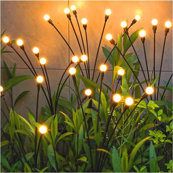 New Upgraded Solar Swaying Light Pathway Garden Light Garden Decoration 